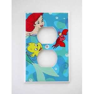  Little Mermaid Ariel OUTLET Switch Plate switchplate #2 