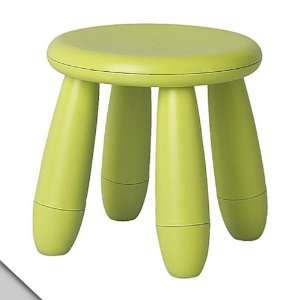 Småland Böna IKEA   MAMMUT Childrens stool, green 