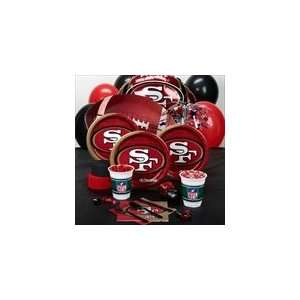  San Francisco 49ers Deluxe Party Kit: Toys & Games