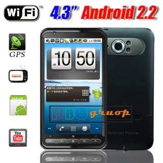 Android 2.2 OS Dual sim WIFI GPS WI FI TV Mobile SMART Cell Phone 