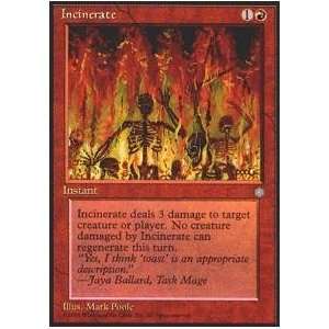  Magic the Gathering   Incinerate   Ice Age Toys & Games