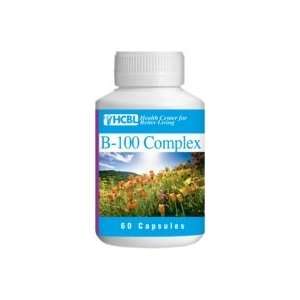  B 100 Complex (60 Capsules): Health & Personal Care