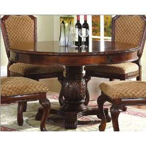 Round Pedestal Dining Table in Classic Cherry MCFD5006 5454:  