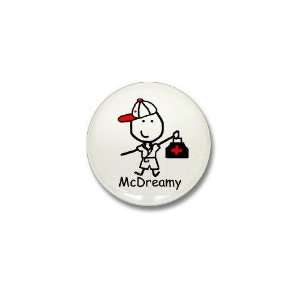  Medical   McDreamy Funny Mini Button by  Patio 