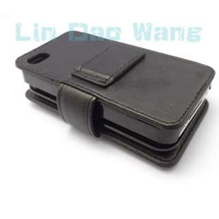 Leather Case With Bluetooth and Keyboard For iPhone 4  