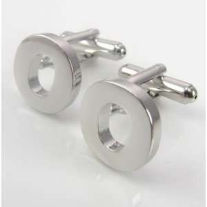  Silver Letter O Initial Cufflinks Cuff links Everything 