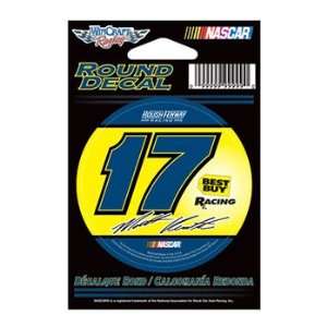  #17 Matt Kenseth Daytona Champ 3 Round Decal Best Buy 