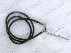 Wholesale 200pcs black Braided Hemp cord necklace chain items in 