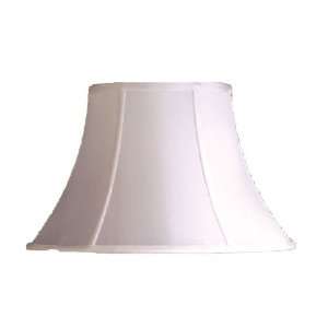 Laura Ashley SFL911 Classic 11 in. Wide Bell Shaped Lamp Shade, White 