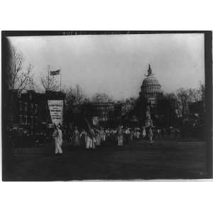   ,Washingotn,D.C.,March 1913,American Flag,US Capitol