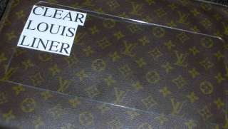   CLEAR Base Shape/Liner fits Louis Vuitton Perforated Speedy 30  