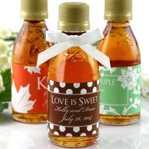  Personalized Maple Syrup Wedding Favor: Health & Personal 