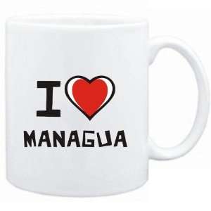  Mug White I love Managua  Capitals: Sports & Outdoors