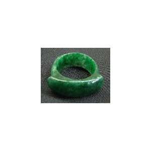  Chinese Green Jade Rings 