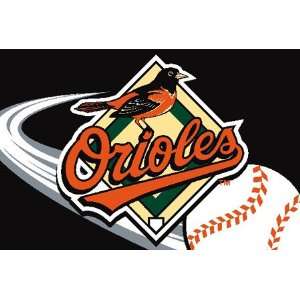  Baltimore Orioles Major League Baseball Tufted Door Rug 