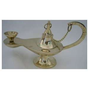  Genie Alladin Aladdin 6in Brass Magic Lamp Free Ship By 