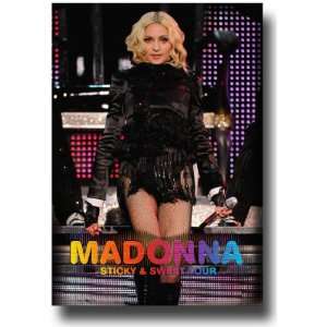  Madonna Poster   Flyer   Sticky and Sweet Tour Promo