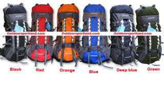 80L+20L CAMPING HIKING MOUNTAIN TRAVEL BACKPACK LARGE  