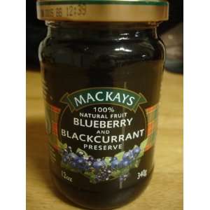 MacKays Blueberry & Blackcurrant Preserve 12oz/340g  