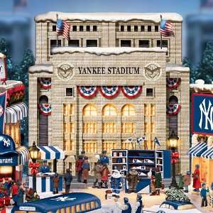 New York Yankees Major League Baseball Christmas Village Collection 