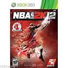 NBA 2K12 XBOX 360 2012 Genuine Video Game BRAND NEW & SEALED