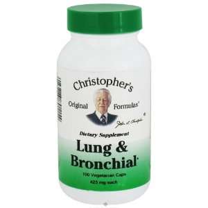  Dr Christophers Lung and Bronchial Formula 100 Vegetarian 