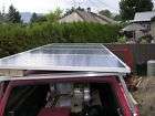 Mobile Hybrid GridTie Solar Pkg Panel, Inverter, LiIon