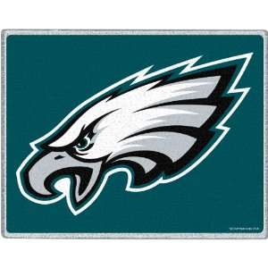   Philadelphia Eagles Small Glass Cutting Board: Sports & Outdoors