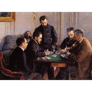  Hand Made Oil Reproduction   Gustave Caillebotte   32 x 24 