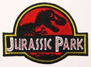 JURASSIC PARK   Original 5 Movie Prop Themepark Patch  
