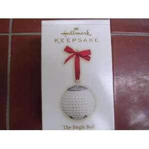   Golf Ornament 2006 Porcelain ; The Jingle Ball