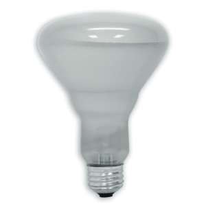 GE 46855 65 Watt 670/510 Lumen BR30 Medium Base Floodlight Bulb, White 