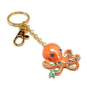   Accents Includes Keyring and Lobster Claw Clip Gold Tone Jewelry