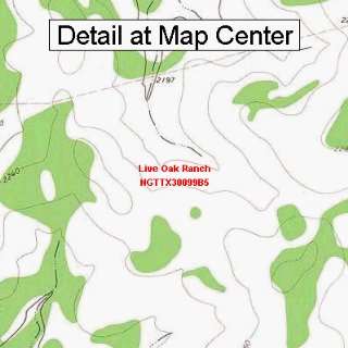   Map   Live Oak Ranch, Texas (Folded/Waterproof)