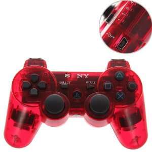   Controller Rechargeable Joypad for Playstation 3 red 