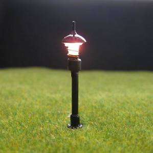 L046 20pcs Model Railway Lamppost lamp HO OO N 3cm 12v  