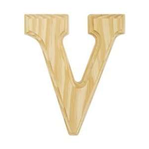  Juma Farms Wood Letters 6 Letter V LETTER V; 6 Items 
