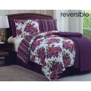  Bright Story Reversible 7 Piece Comforter & Quilt Bed In A 