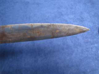 African Tribal Knife Dagger Leather Scabbard Khartoum  