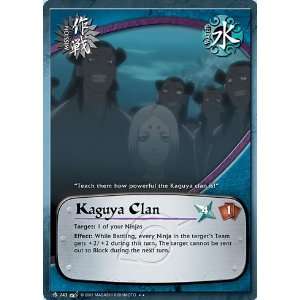    Naruto Battle of Destiny M 243 Kaguya Clan Rare Card Toys & Games