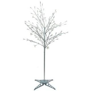 Exhart 53583 Color Changing Cherry Blossom Tree, Silver, 90 LED Lights