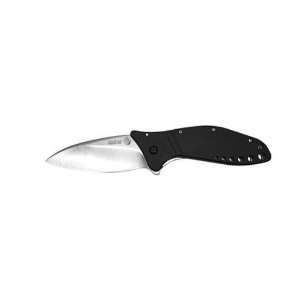  Kershaw Cyclone folding Knife Stainless Plain Drop Point 