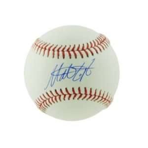 Matt LaPorta Autographed Baseball   OML   Autographed 