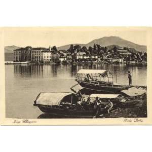   Vintage Postcard Isola Bella Lago Maggiore Italy 