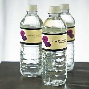  Romantic Elegance Water Bottle Labels