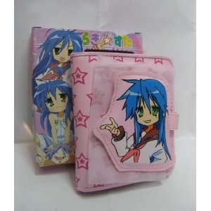  Lucky Star Konata and Pink Stars Latch Wallet Toys 