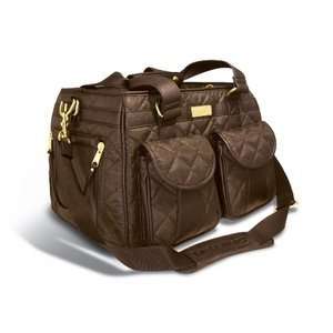  Quilted Travel Style Dog Carrier  BROWN