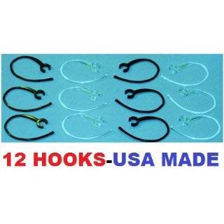  5 Pack of Black Ear Hook Earhook Replacement for Samsung 