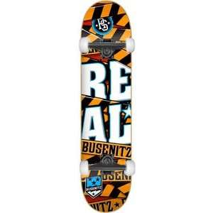  Real Busenitz Warning Complete Skateboard   8.06 w 