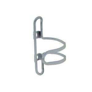    WATER BOTTLE CAGE ACTION SIDE SILVER ALLOY: Sports & Outdoors